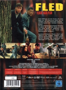 Fled - Flucht nach Plan - See how they run - 2-Disc Limited Uncut Mediabook von NSM Records - Limitiert auf 222 Stück & nummeriert - DVD & Blu-ray - Cover C - Neu & OVP
